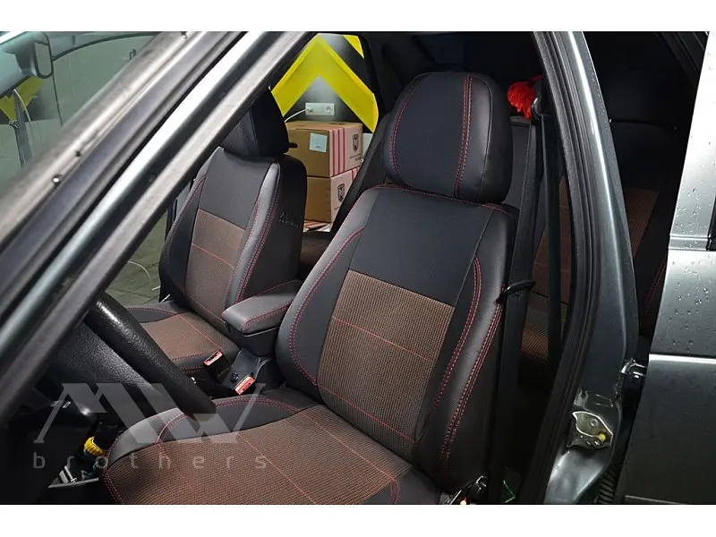 Авточохли модельні MW Brothers для Lada Priora 2170 c 2007 - фото 4