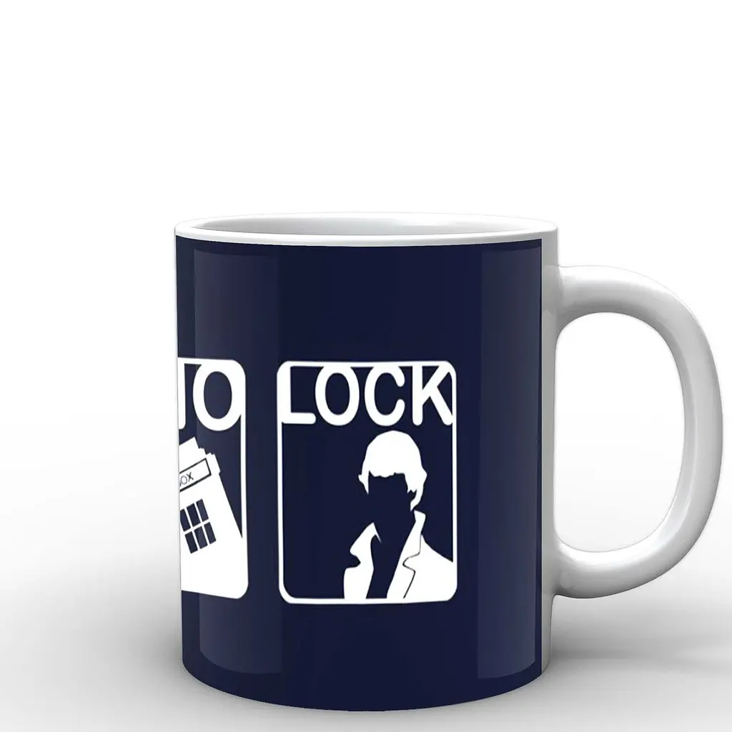Кухоль GeekLand Шерлок Холмс Sherlock Super WhoLock SH.002.27 330 мл білий - фото 3