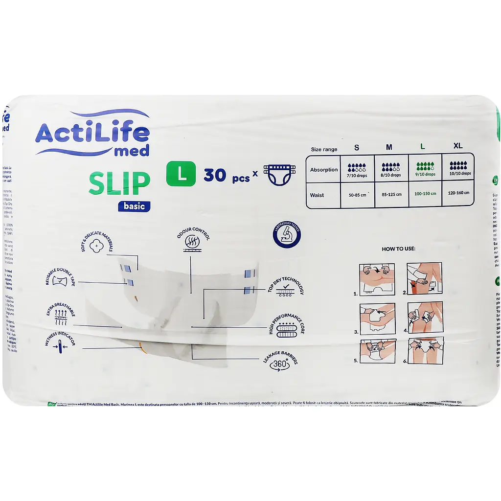Підгузки для дорослих ActiLife Med Basic L 30 шт. - фото 14