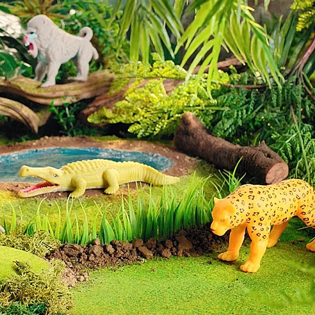 Стретч-іграшка #sbabam Legend of animals Максі Хижаки джунглів в дисплеї 12 шт. (30/CN23-CDU) - фото 7