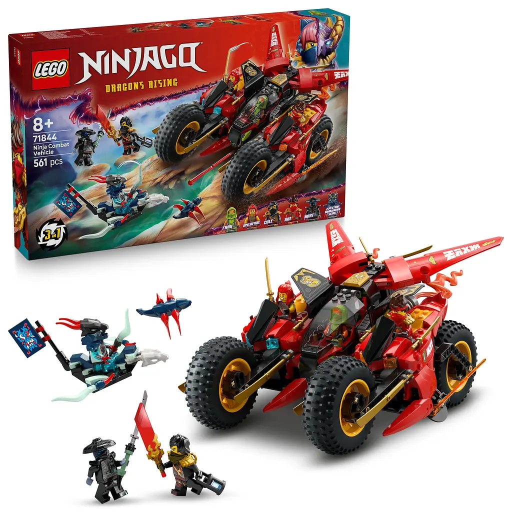 Конструктор LEGO Ninjago Бойова машина ніндзя 561 деталь (71844) - фото 4