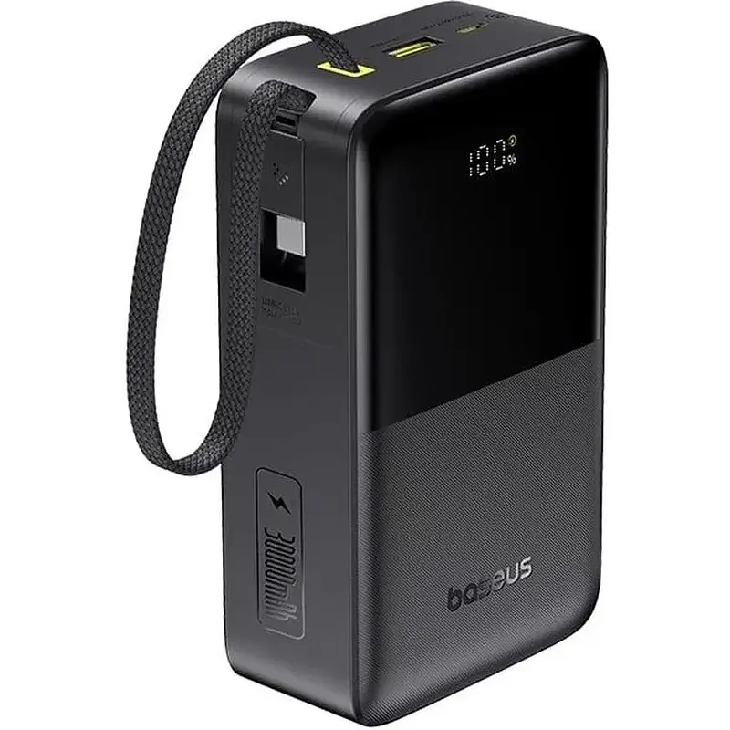 Батарея Baseus EnerFill FC51 Bipow 2 Pro 22.5W 30000mAh Black (E0028100) - фото 4