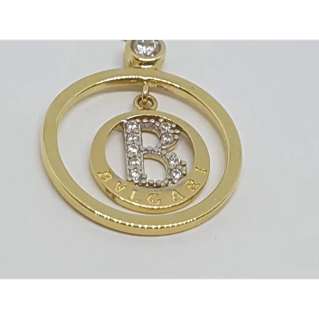 Золота підвіска Столична Ювелірна Фабрика з фіанітами. 423064Ж - фото 4