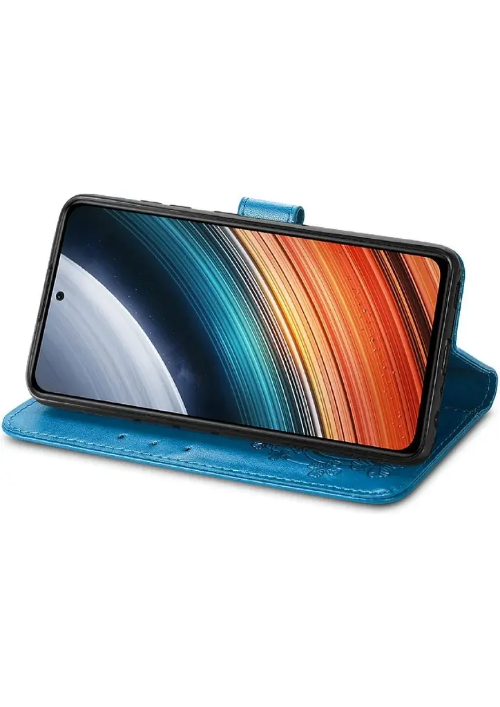 Чохол Mellow Mall Mellow Mall Для Xiaomi Redmi K40S З Коротким Ремінцем, Чохол З Чотири Листя Конюшини - фото 3