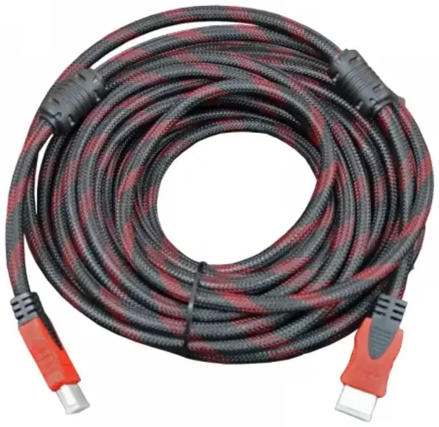 Кабель шнур HDMI-HDMI високої чіткості V1.4 довжина 30м в нейлоновій оплетці
- фото 3