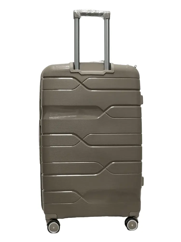 Валіза велика L поліпропілен Milano bag 0306 76×49×31см 82л Шампань - фото 3