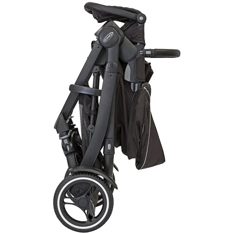 Прогулочная коляска Graco EVO ХТ Black Grey черная (6CM99BGRE) - фото 6