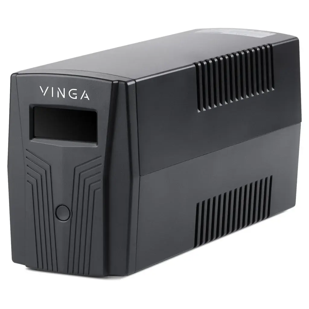 Пристрій безперебійного живлення Vinga LCD 1200VA plastic case with USB (VPC-1200PU) - фото 6