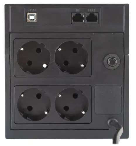 Джерело безперебійного живлення RPT-1500AP LCD Schuko, 1500 ВА, 900 Вт PowerCom teh0033900 - фото 2