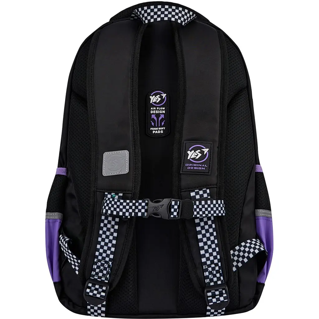 Рюкзак шкільний Yes TS-48 Purple Hearts (559923) - фото 5