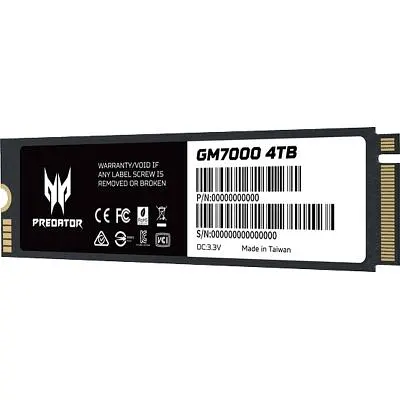 Накопичувач SSD M.2 2280 4TB GM7000 Acer Predator (BL.9BWWR.107) - фото 6