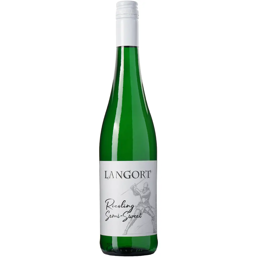Вино Langort Riesling біле напівсолодке 0.75 л