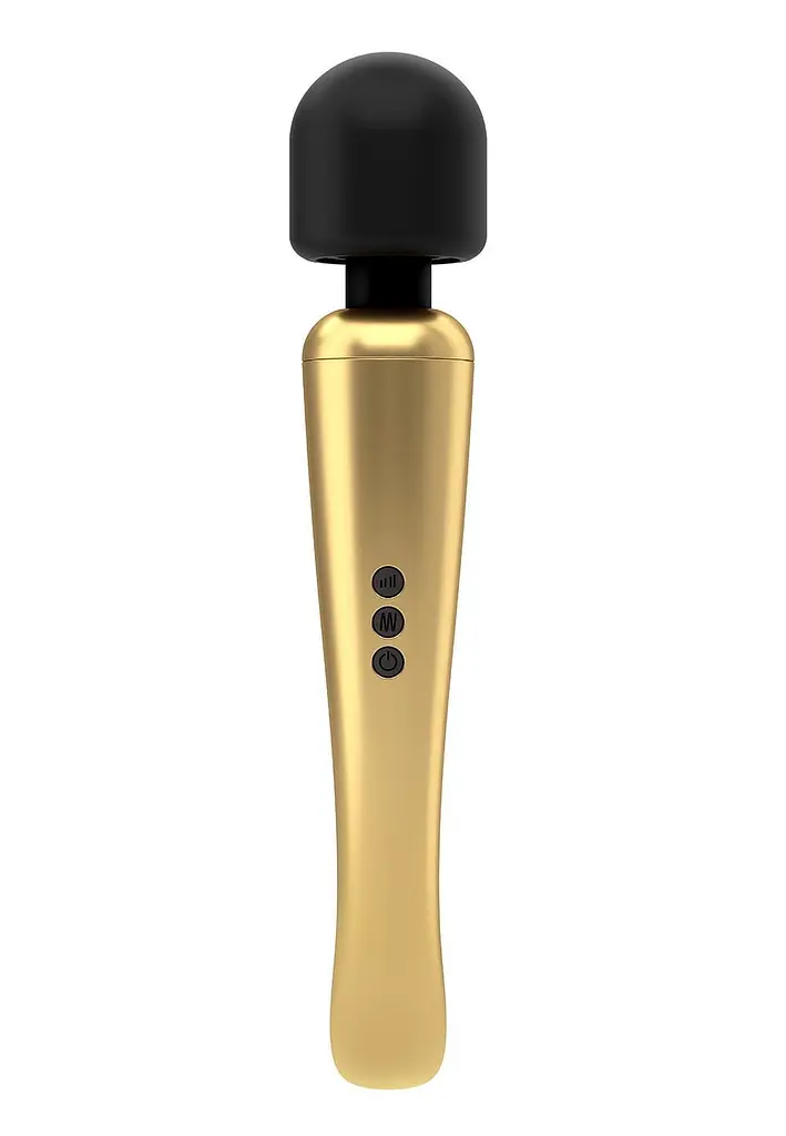 Потужний вібромасажер Dorcel Megawand Gold який перезаряджається, 160 режимів - фото 2