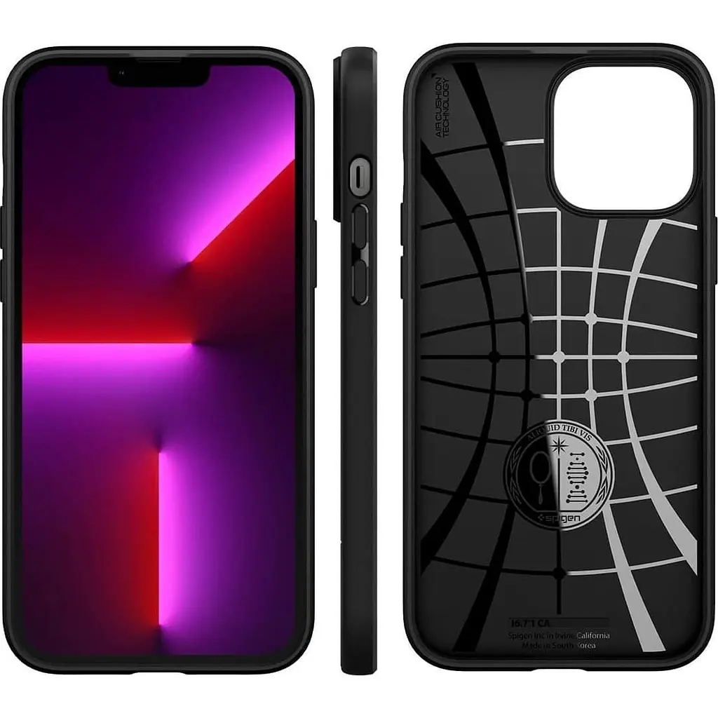Чехол противоударный Spigen Core Armor для Iphone 13 Pro Max (6.7") Black ACS03237 - фото 10