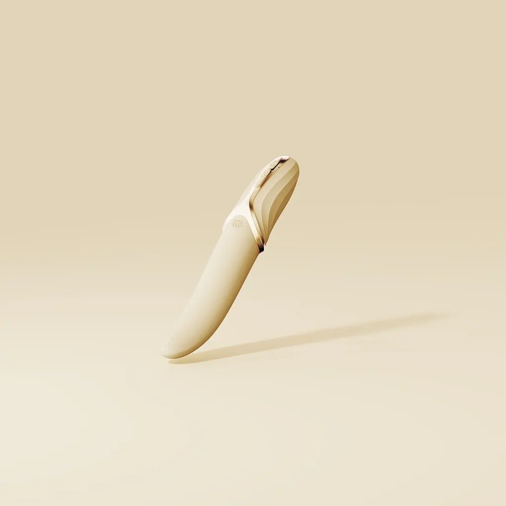 Вібратор Zalo Eve Ivory 22 см білий - фото 14