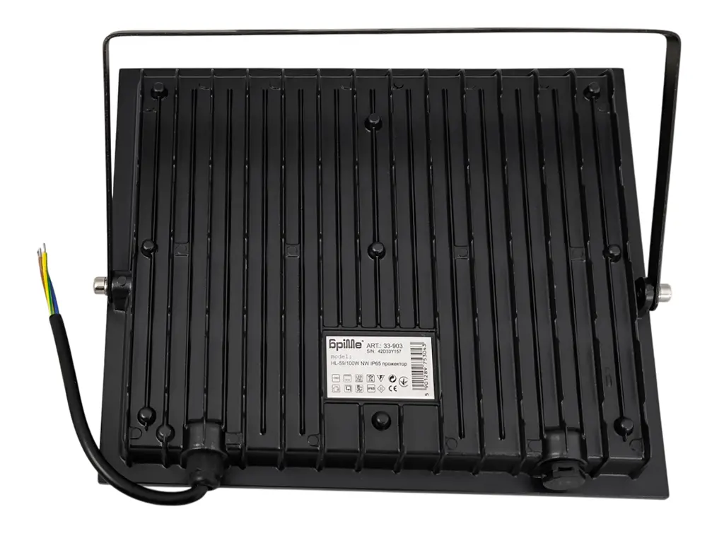 Прожектор уличный LED Brille HL-59/100W NW IP65, 33-903 - фото 2