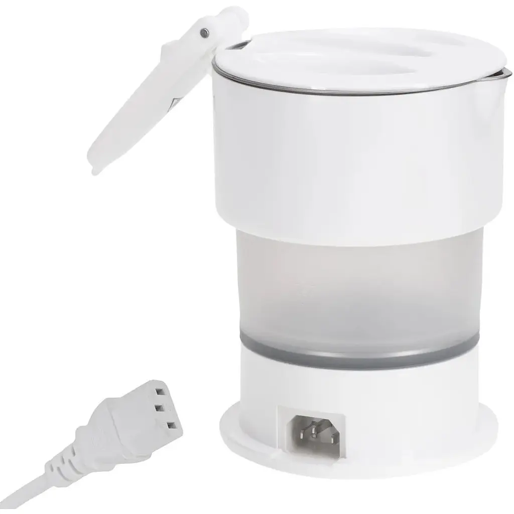 Туристический чайник Adler AD 1377 складной компактный для путешествий белый - фото 6