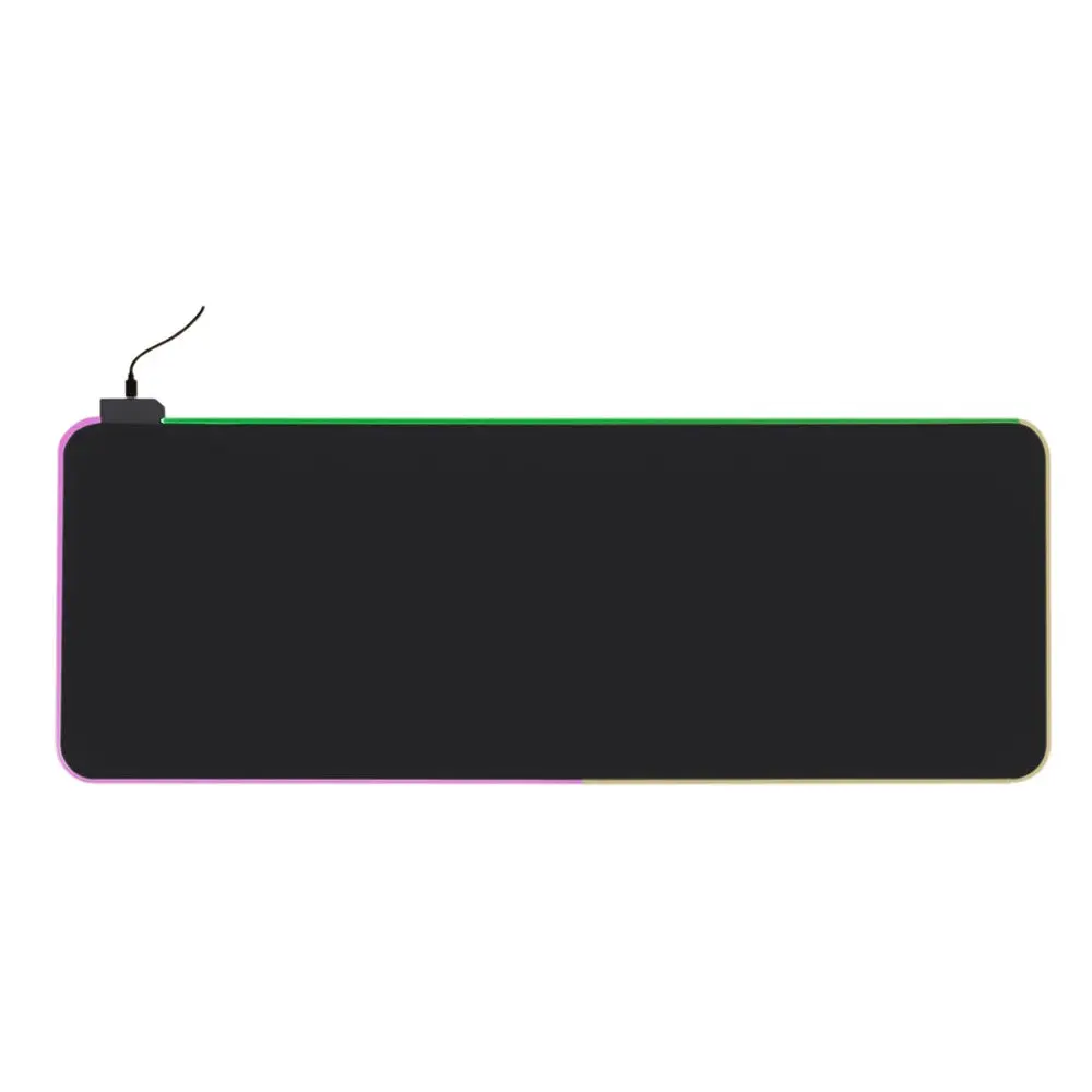 Ігрова поверхня 800x300x4 mm з RGB підсвічуванням чорний - фото 2