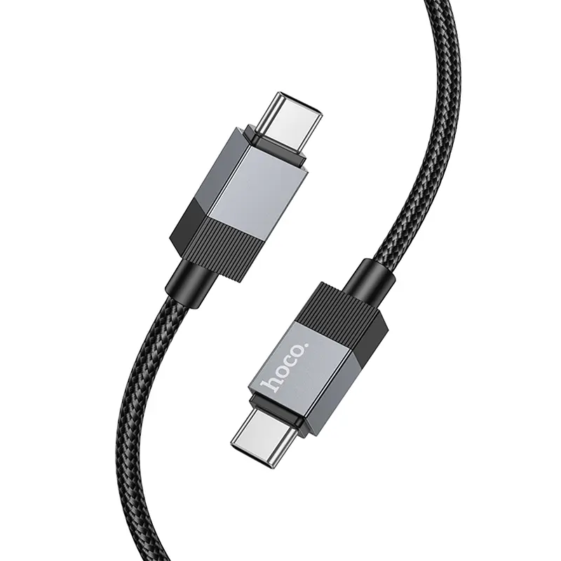 Дата кабель Hoco X110 Honorific USB to Type-C 3A 1 м Black - фото 4