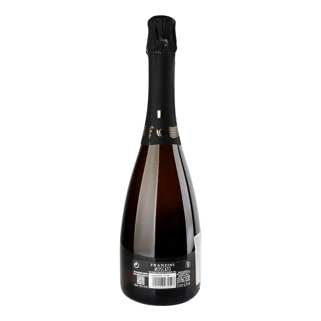 Вино игристое Franzini Moscato белое сладкое 0.75 л - фото 2
