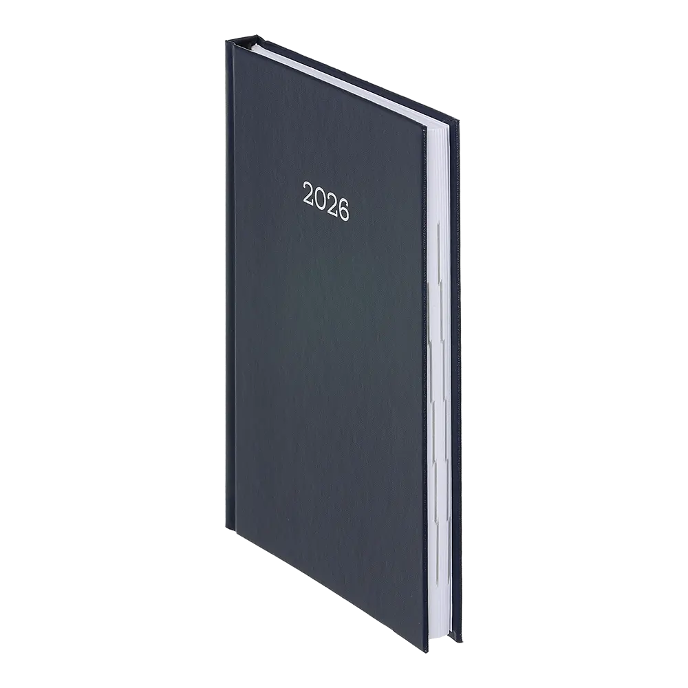 Щоденник датований Buromax Simple 2026 A5 бумвініл синій (BM.21166-02) - фото 2
