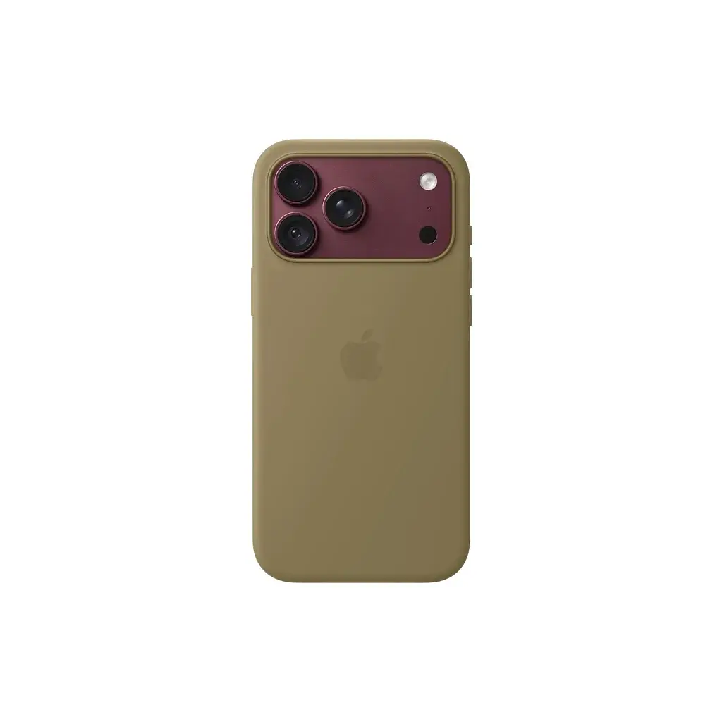 Чохол до мобільного телефона Apple Silicone MagSafe iPhone 18 Pro Max Olive (MK924ZM/A) - фото 2