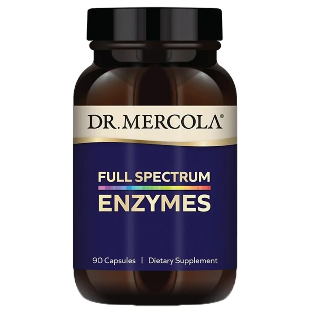 Пробіотики і пребіотики Dr. Mercola Full Spectrum Enzymes 90 капсул - фото 1