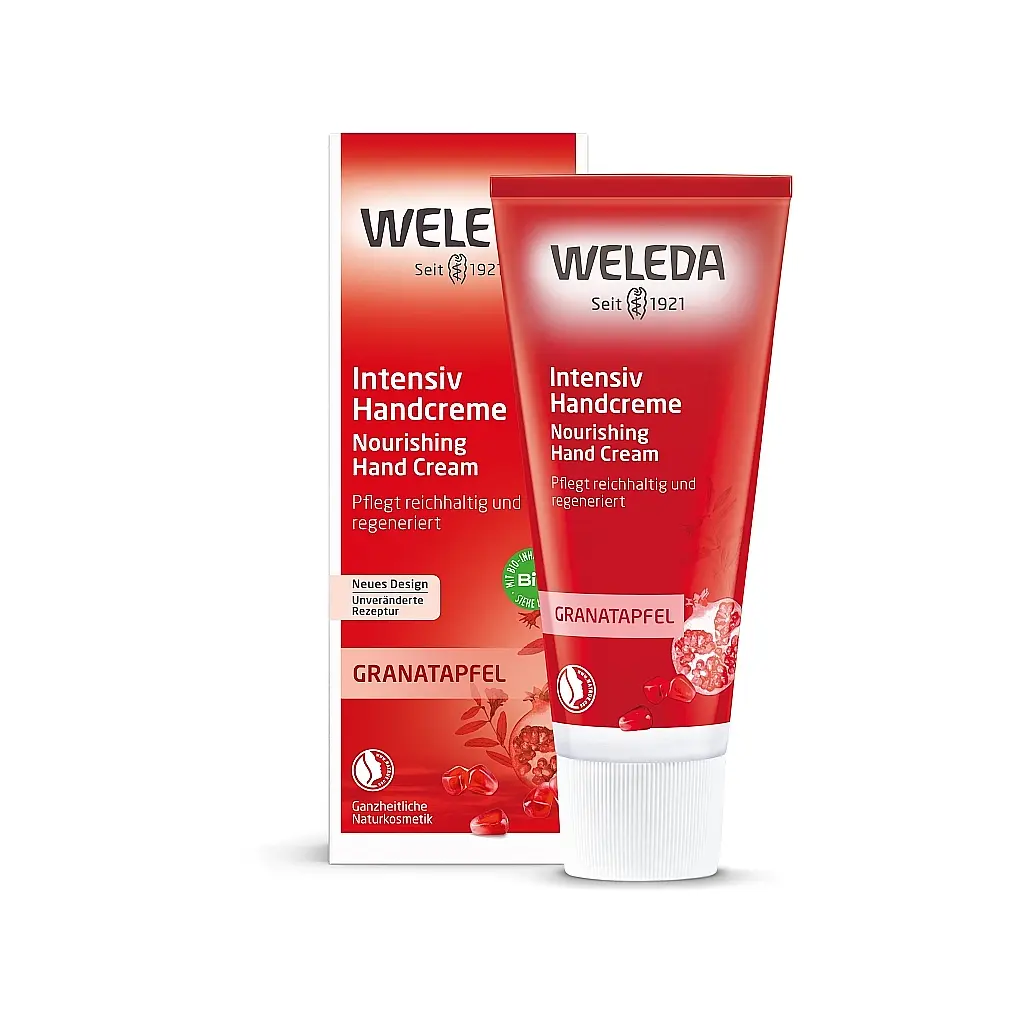 Крем для рук Weleda Pomegranate Інтенсивний догляд 50 мл (4001638088459) - фото 2