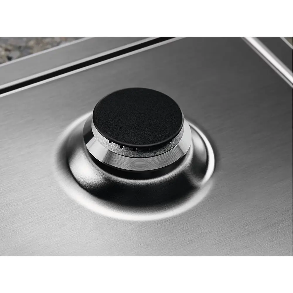 Варильна поверхня газова Electrolux 60 см чугун нержавіюча сталь - фото 7