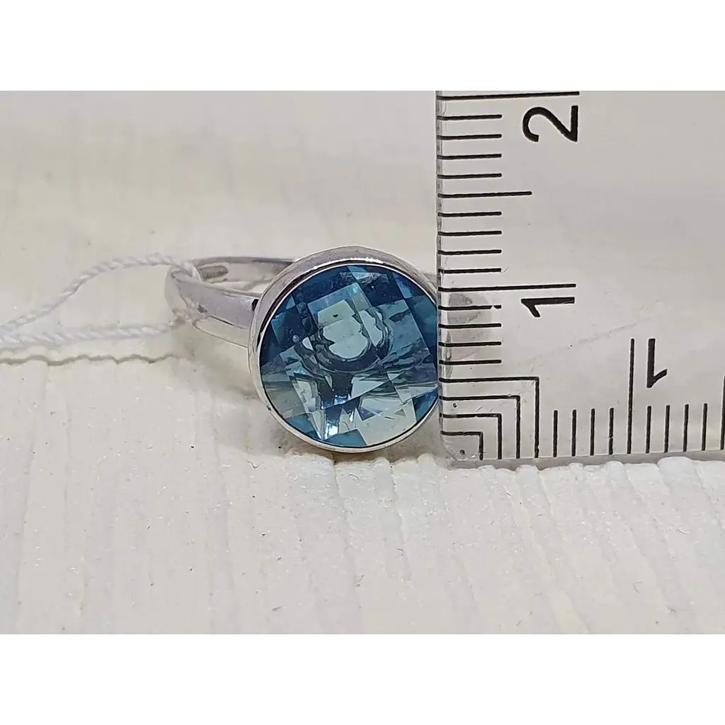 Серебряное кольцо Империя золота с фианитом. КВ1854.01С 17,5 - фото 4