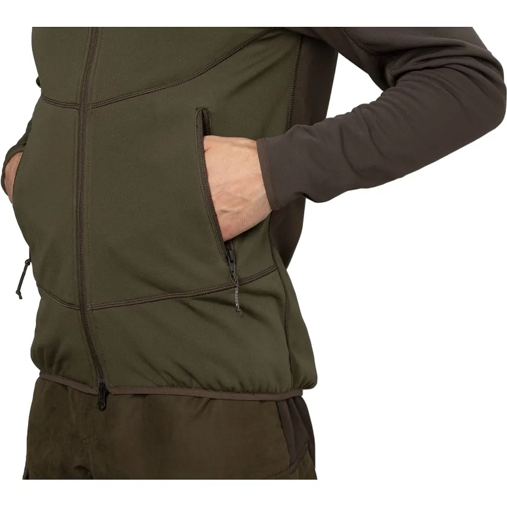 Куртка Harkila Olaf M Willow green/Shadow grey - фото 4