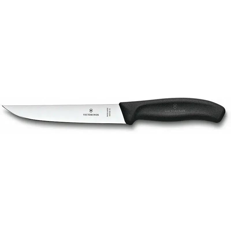 Кухонний ніж Victorinox SwissClassic Carving 15 см Black (6.8103.15B) - фото 2