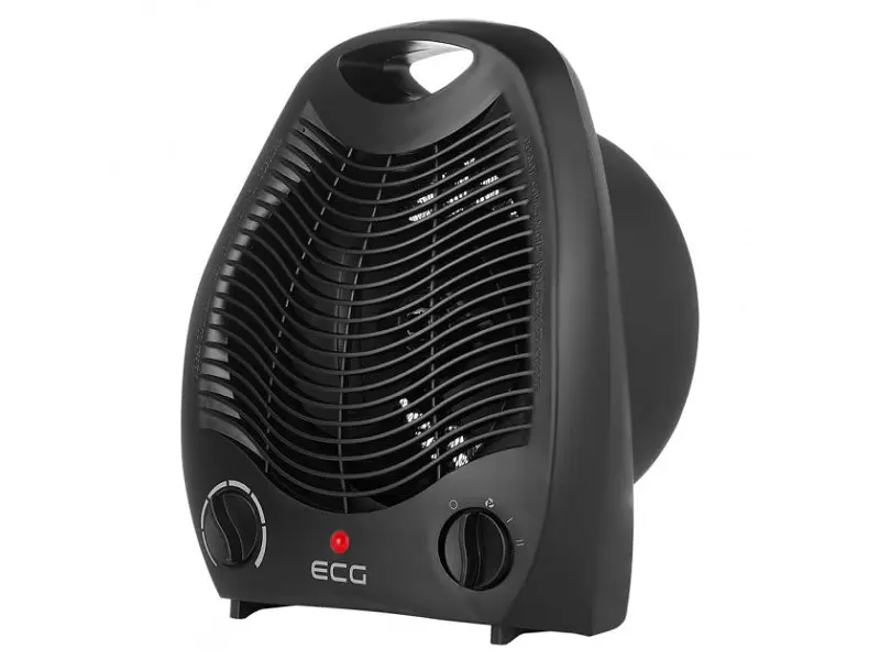 Тепловентилятор ECG TV 3030 Heat R Black - фото 2