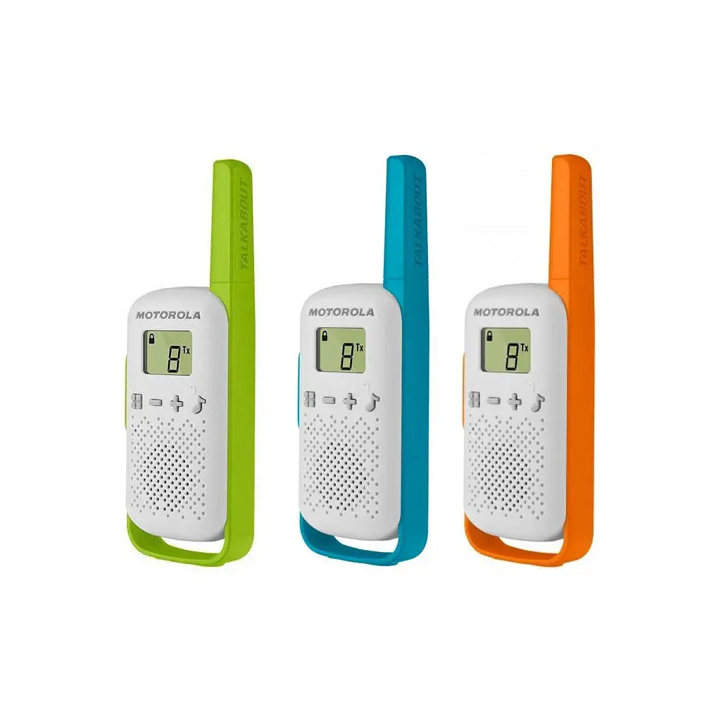 Портативна рація Motorola TALKABOUT T42 Triple Pack (B4P00811MDKMAW) - фото 3