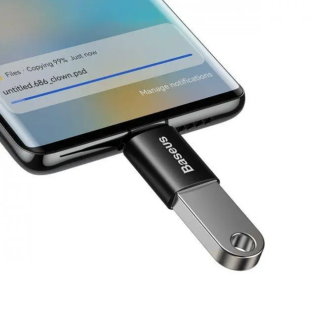 Перехідник Baseus OTG Type-C 3.2 Gen 1 to USB Ingenuity( ZJJQ000001) - фото 2