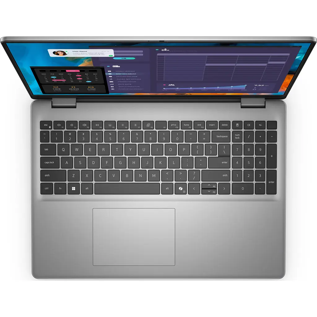 Ноутбук Dell Dell Vostro 5640 16' FHD+ AG, Intel 7 150U, 16GB, F512GB, UMA, Lin, сірий (N1094VNB5640UA_UBU) - фото 4