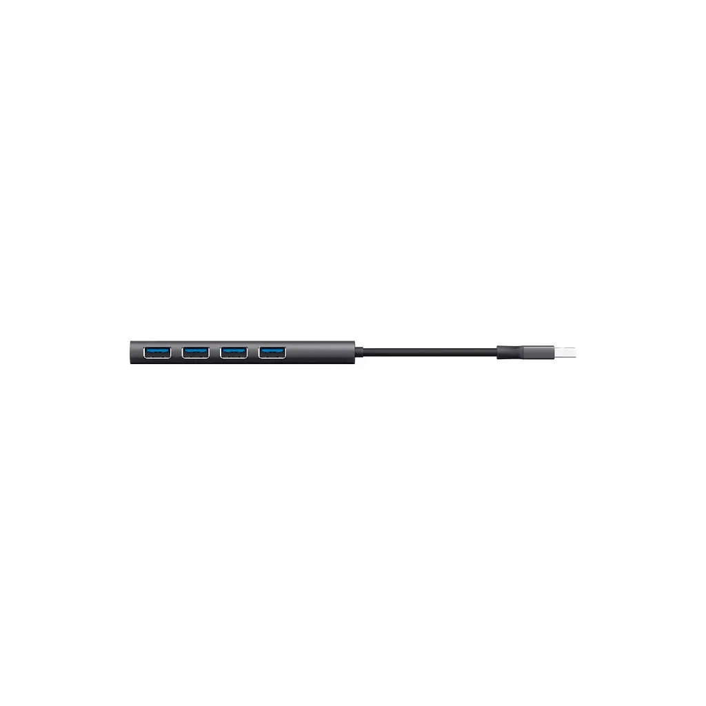 Концентратор Halyx 4-Port USB-A 3.2 Grey Trust (24947_TRUST) - фото 2