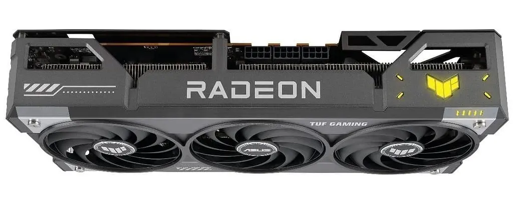 Видеокарта ASUS AMD Radeon RX 9070 XT 16GB TUF Gaming OC (TUF-RX9070XT-O16G-GAMING) (GDDR6, 256 bit, PCI-E v5.0 x16) - фото 8