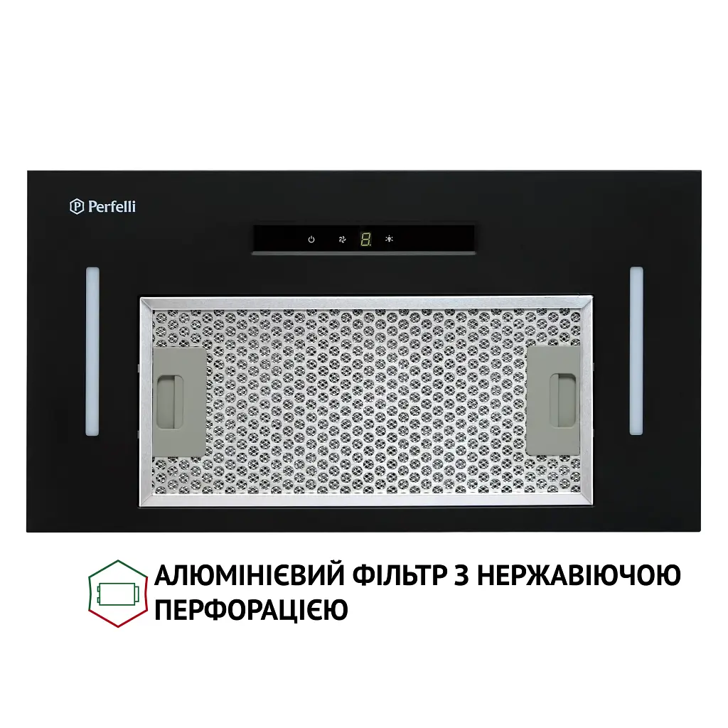 Вытяжка полновстраиваемая PERFELLI BIS 5653 BL 1000 LED - фото 2
