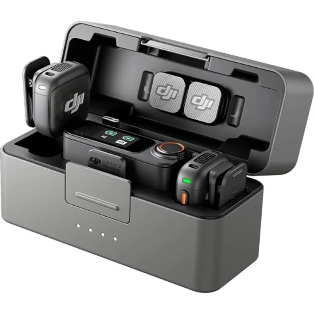 Мікрофонна радіосистема DJI Mic 3 (2 TX + 1 RX + Charging Case) (CP.RN.00000480.01) - фото 2