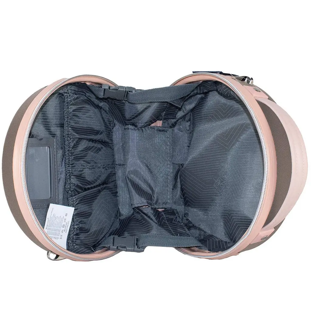 Бьюті-кейс Semi Line 5L Brown/Pink Cream (T5673-1), Коричневий - фото 2