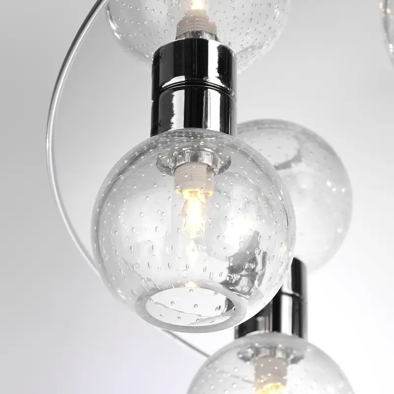 Люстра Brille потолочная молекула с подсветкой LED G9 40W CH (BL-659C/12) - фото 3