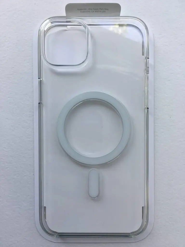 Оригінальний прозорий чохол для iPhone 15 Plus Apple Clear Case with MagSafe (MT213ZM/A) протиударний - фото 8