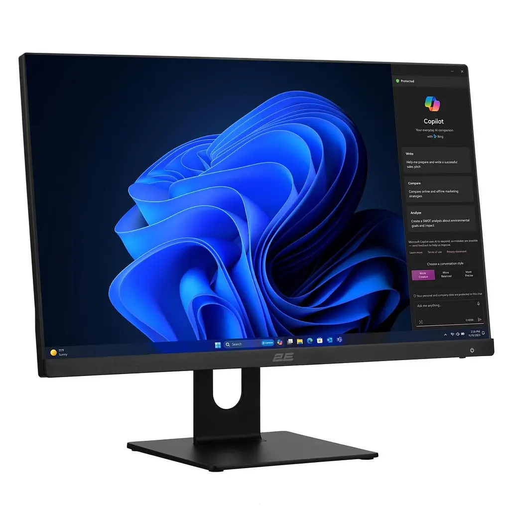 Моноблок 2E 23.8 Rational K6 FHD IPS/Intel i3-12100/8GB/480SSD/UMA/W11P/Black (2E-K6.V2.17) - фото 3