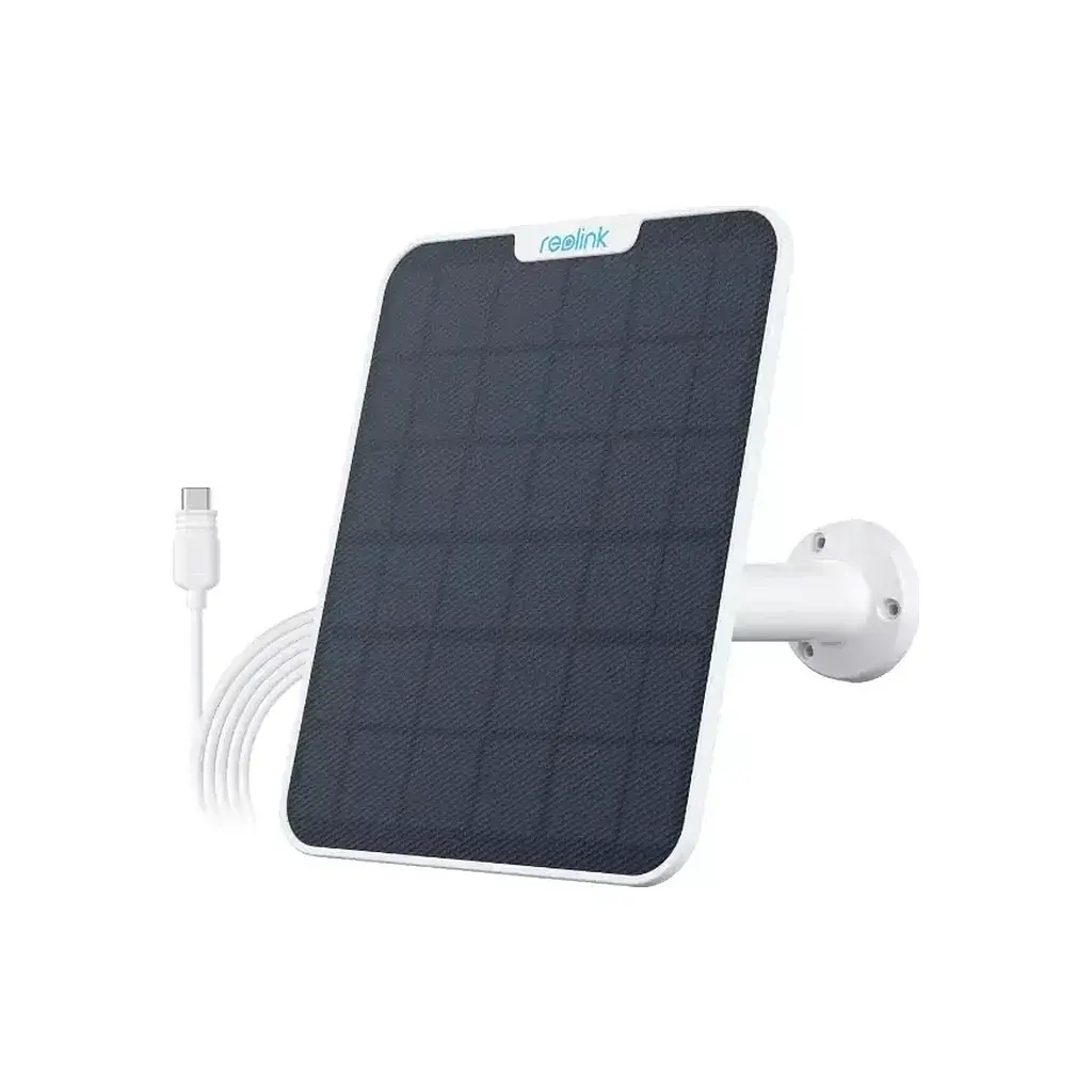 Сонячна панель Reolink Solar Panel 2 біла (Solar Panel 2 /White) - фото 2