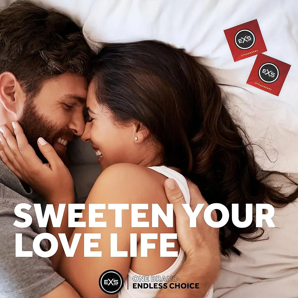 Презерватив EXS Strawberry Flavour Condom 1 шт 81240004927 104683 - фото 3