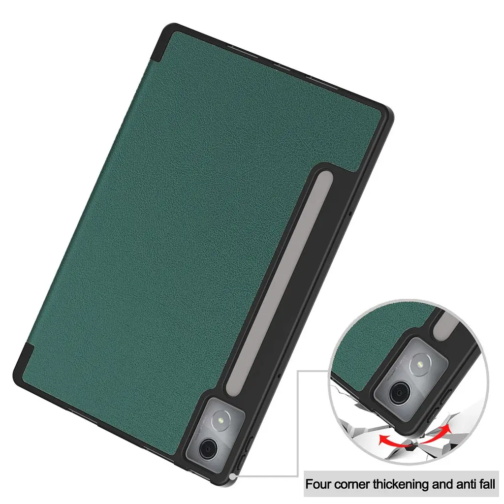 Чохол SlimTPU Active Pen Lenovo Idea Tab Pro 12.7 2025 TB373FU TB375FC Темно-зелений - фото 4