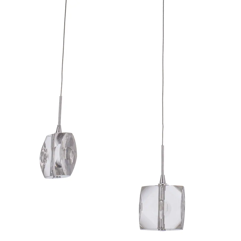 Люстра подвесная Brille галогенная G4 20W CH (BR-01155S/3) - фото 4