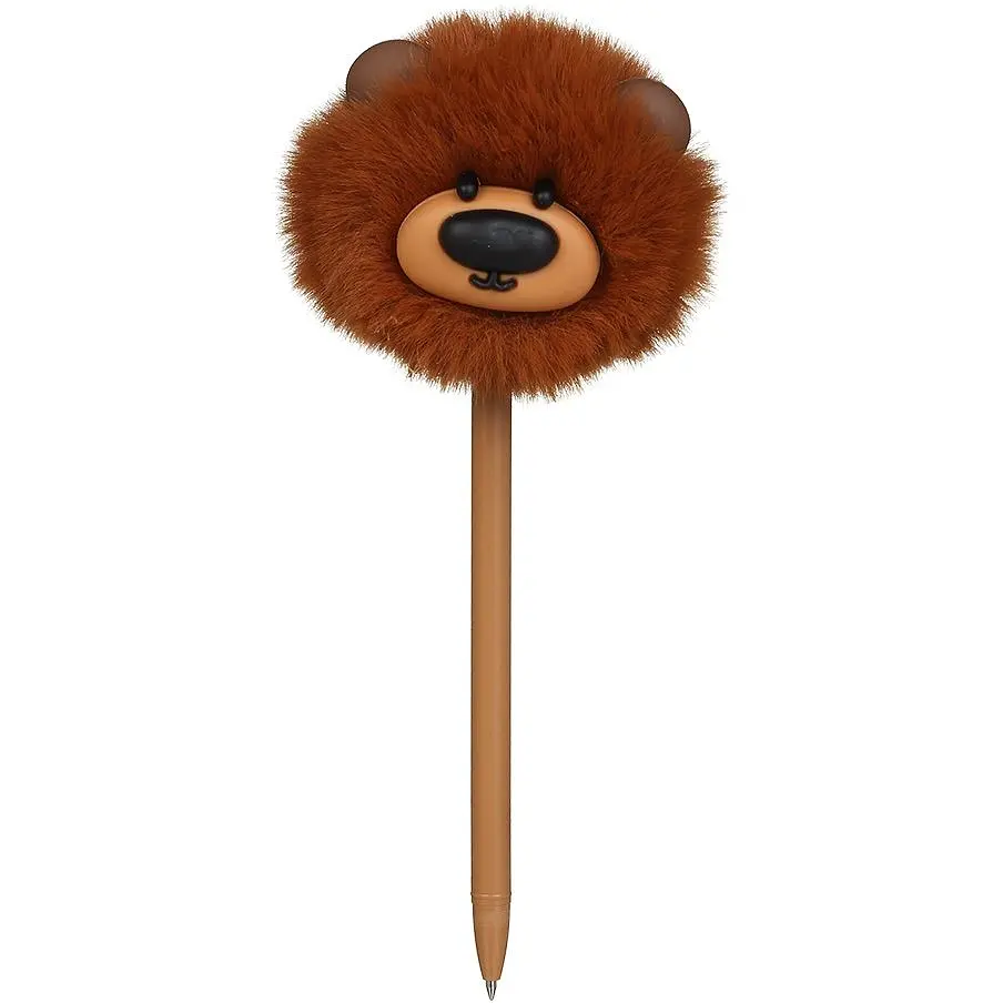 Ручка шариковая ZiBi Fluffy Big Bear 0.7 мм синяя (ZB.2019) - фото 6