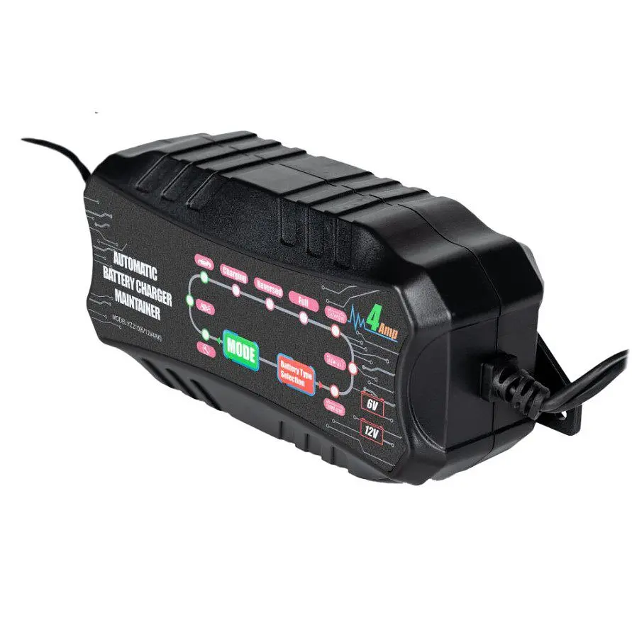 Зарядное устройство для аккумулятора LogicPower AC21 6V/12V 4A (WET,EFB,AGM,GEL) - фото 2